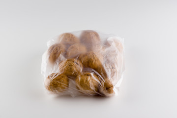 walnut isolated on white background