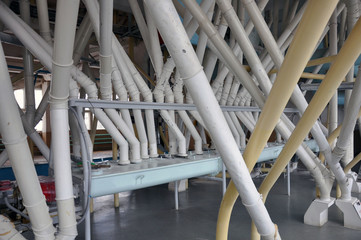 Electric mill for the production of high-grade flour © AliaksaB