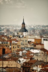 Madrid rooftop view tower