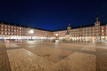 Fototapeta na wymiar Madrid Plaza Mayor