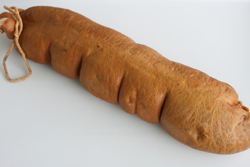 Leberwurst im Naturdarm