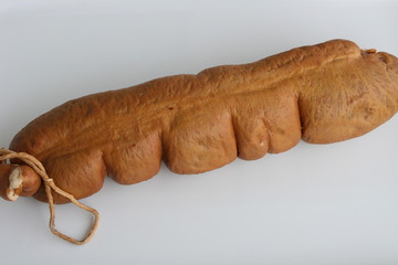 Leberwurst im Naturdarm