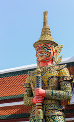 thailand traditional sculpture in temple
