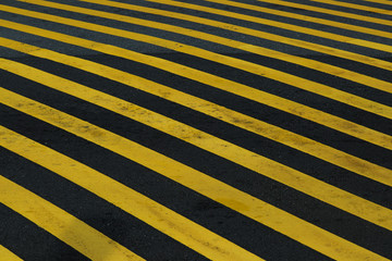 yellow hazard stripe texture background for the floor