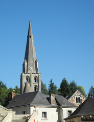 Fototapeta na wymiar Kirche in Langeais, Frankreich