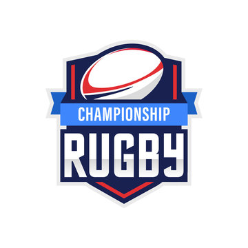 Rugby Logo, American Logo Sport