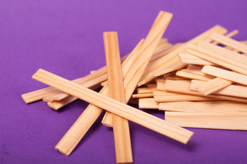 wooden sticks