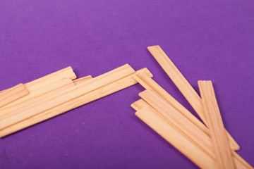 wooden sticks