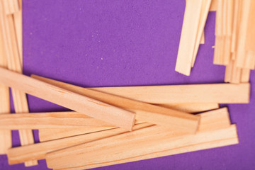 wooden sticks