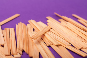 wooden sticks