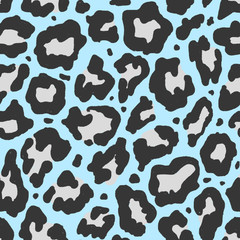 Seamless leopard pattern. Stylish background for all surfaces.