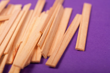 wooden sticks