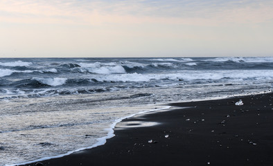 Jokulsarlon Glacier Lagoon. Southeast Iceland.