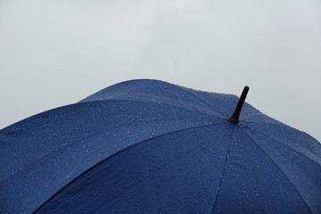 pluie et parapluie