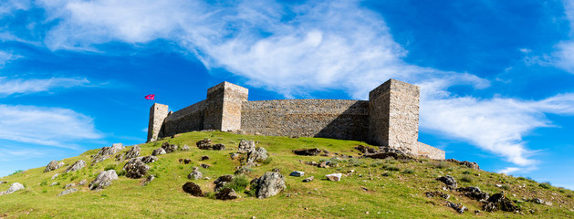The Aracena castle built between the 13th and 15 centuries over the ruins of an older Moorish Castle.