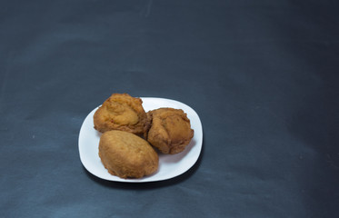 Nigeria fried Beanscake  Akara and Pap