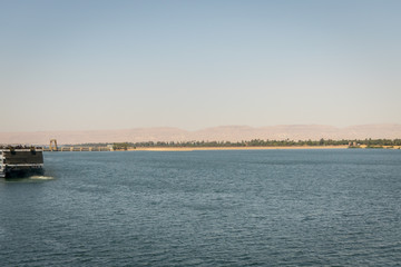 Fototapeta na wymiar The great river Nile. Egypt.