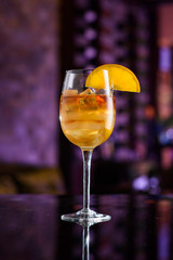 Mai Tai Cocktail on the Bar Counter