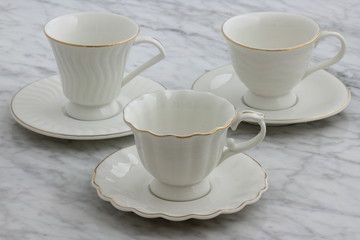 lovely set of tea cups