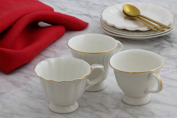 lovely set of tea cups