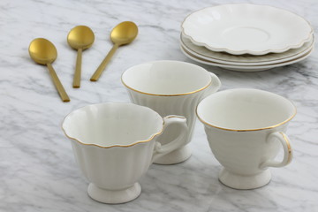 lovely set of tea cups