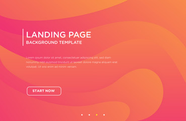 landing page background template with abstract concept, vector eps 10 