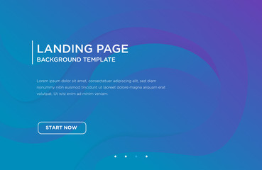 landing page background template with abstract concept, vector eps 10 