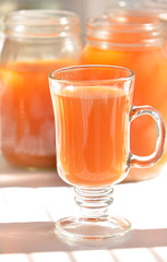 Mug of vegetable bone broth