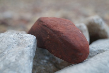 Fototapeta premium One Red Rock