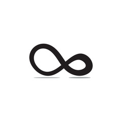 simple curves rubber abstract motion logo vector