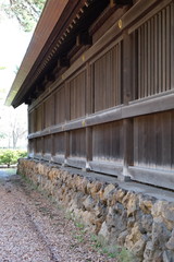 神社の塀