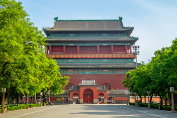 Bell Tower and drum tower of Beijing