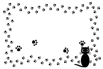 4 397 Cat Footprint Footstep Wall Murals Canvas Prints Stickers Wallsheaven 4 397 Cat Footprint Footstep Wall Murals Canvas Prints Stickers Wallsheaven