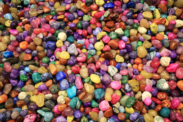 Fototapeta na wymiar colorful stone