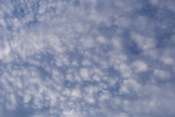 clouds,taken just before sunset in spring