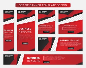 set of simple banner layout template design with modern and simple concept user for web page, ads, annual report, banner, background, backdrop, flyer, brochure, card, poster, presentation layout 