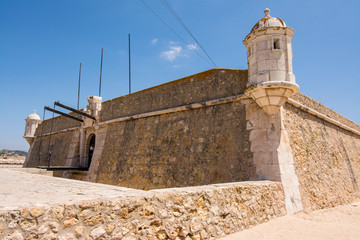 Medieval Forte de Bandeira in Lagos Portugal