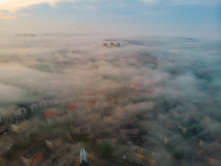 Gdansk fog city 