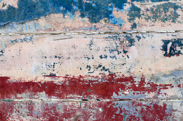 Rustic wood background / Rustic wood background, texture with weathered layers of paint.