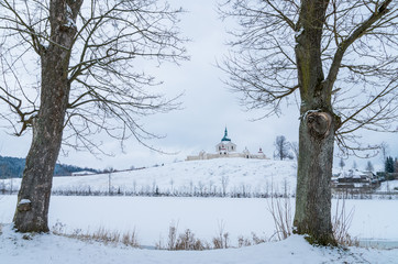Pilgrimage Church of Saint John of Nepomuk at Zelena Hora, Zdar nad Sazavou, Czech Republic.