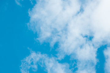 Fototapeta na wymiar Clouds on blue sky in summer day.Sky texture.