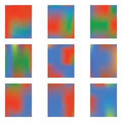 Naklejka premium Cool backdrop from simple patterns.