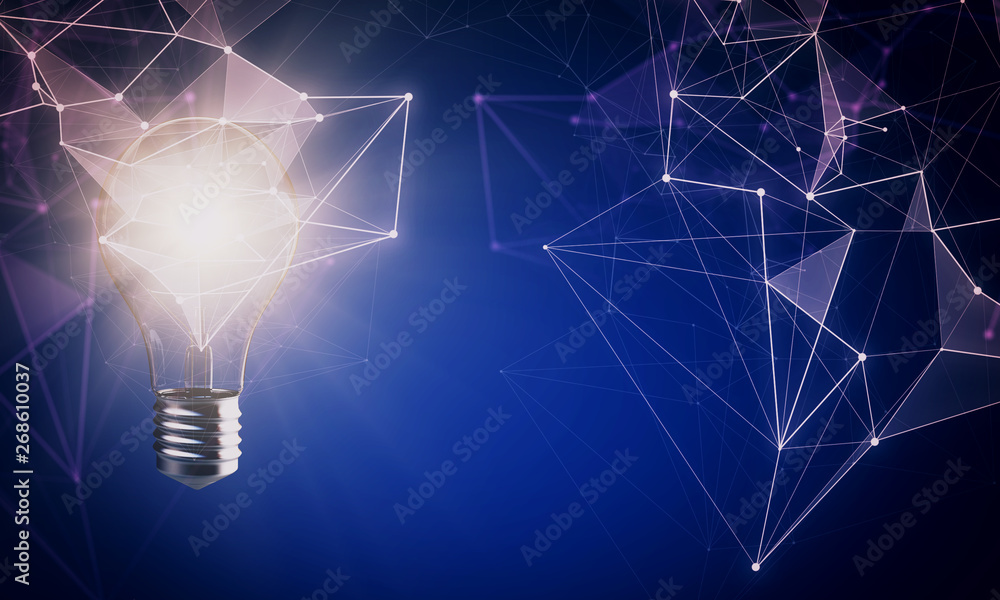 Aufkleber idea and innovation texture