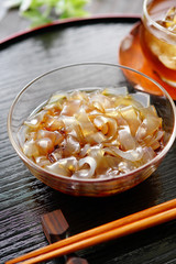 くずきり　黒蜜