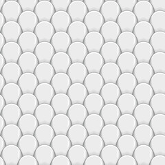 Abstract seamless background form of grayscale fish scales