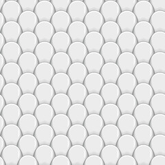 Abstract seamless background form of grayscale fish scales