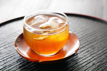 冷たい麦茶
