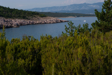 Fototapeta na wymiar Croatia Coast. Adriatic Sea 