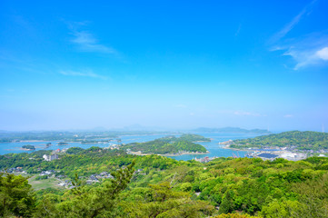 Fototapeta premium 展望台から眺める天草の風景