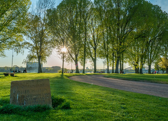Die Poller Wiesen von Köln Cologne